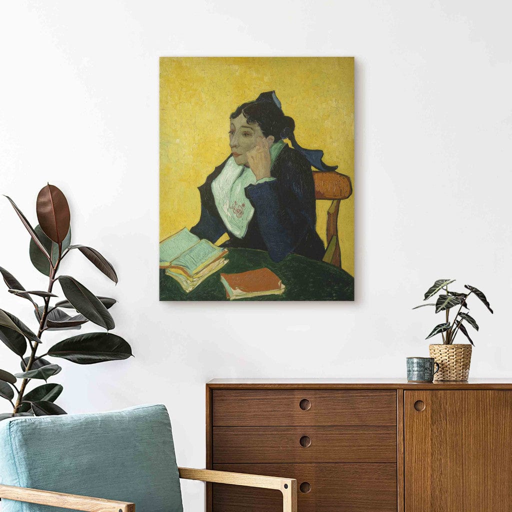 Gleznas reprodukcija - Vincent van Gogh - L'Arlesienne (Madame Ginoux) G-ART