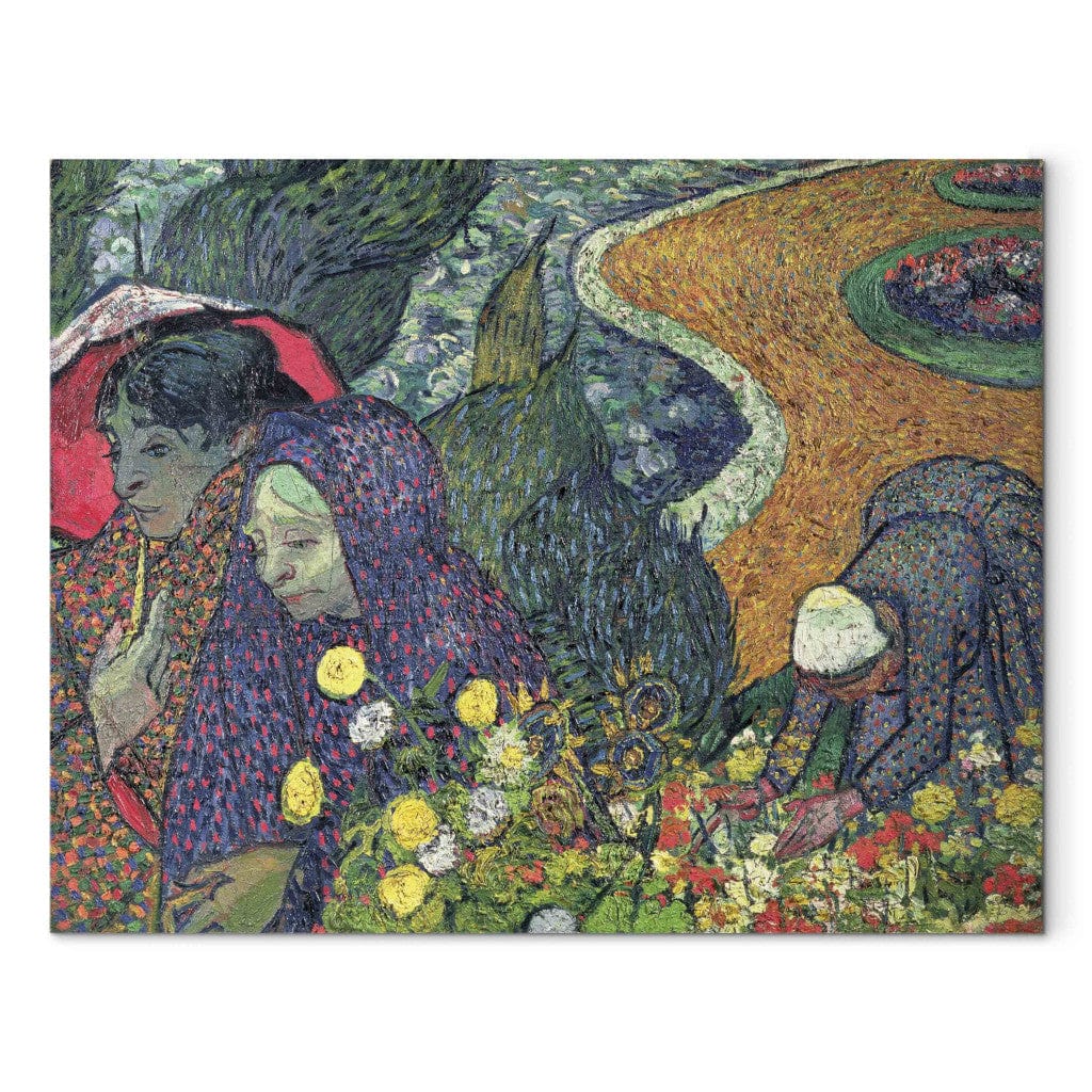 Gleznas reprodukcija - Vincent van Gogh - Ladies of Arles (Memories of the Garden at Etten) G-ART