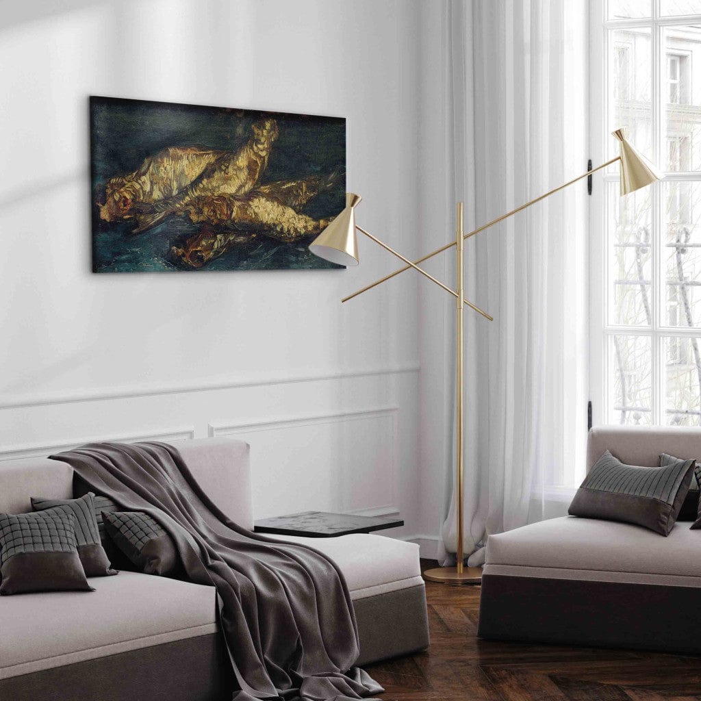 Gleznas reprodukcija - Vincent van Gogh - Still life with bloaters G-ART