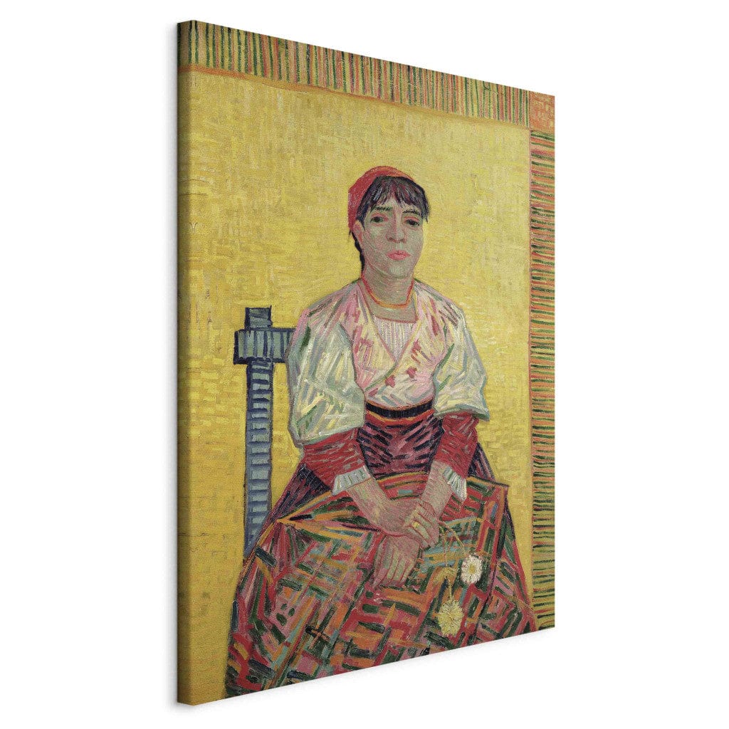 Gleznas reprodukcija - Vincent van Gogh - The Italian: Agostina Segatori G-ART
