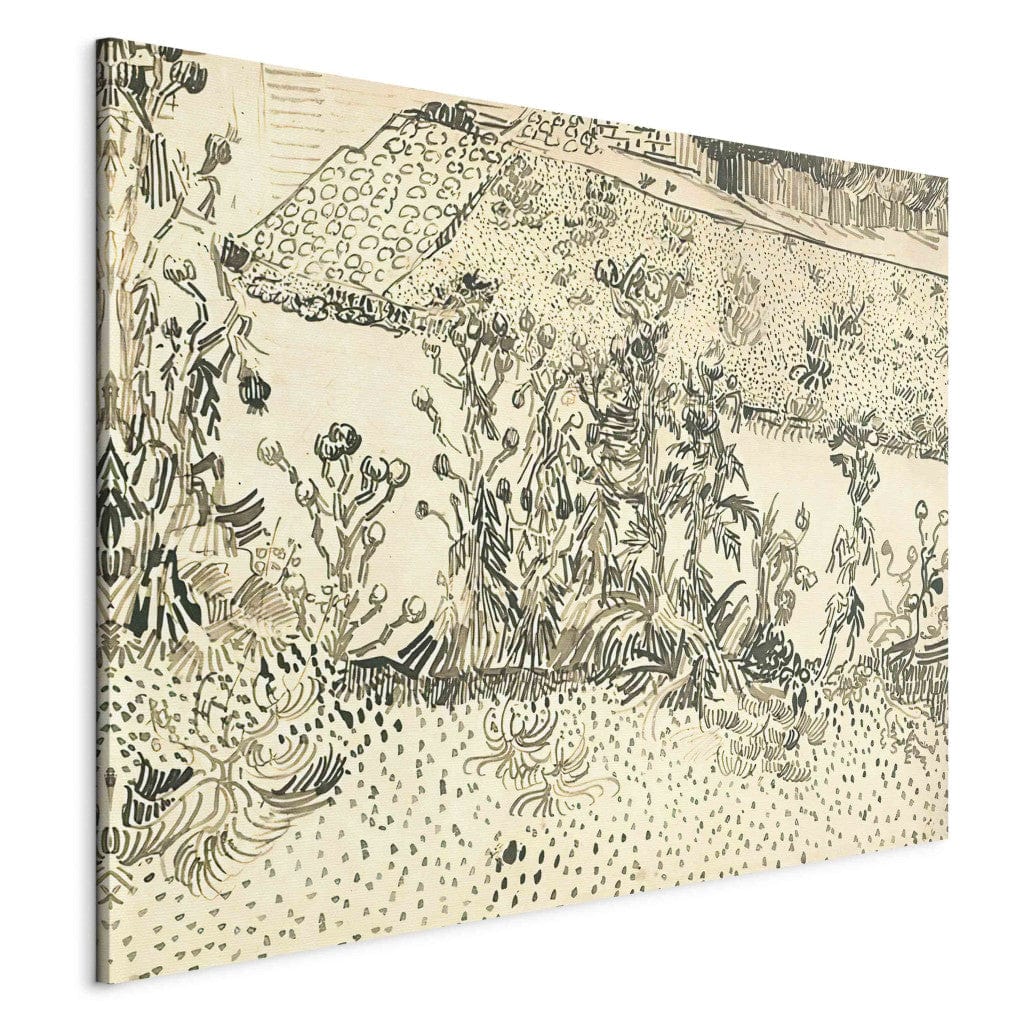 Gleznas reprodukcija - Vincent van Gogh - Thistles Along the Roadside G-ART