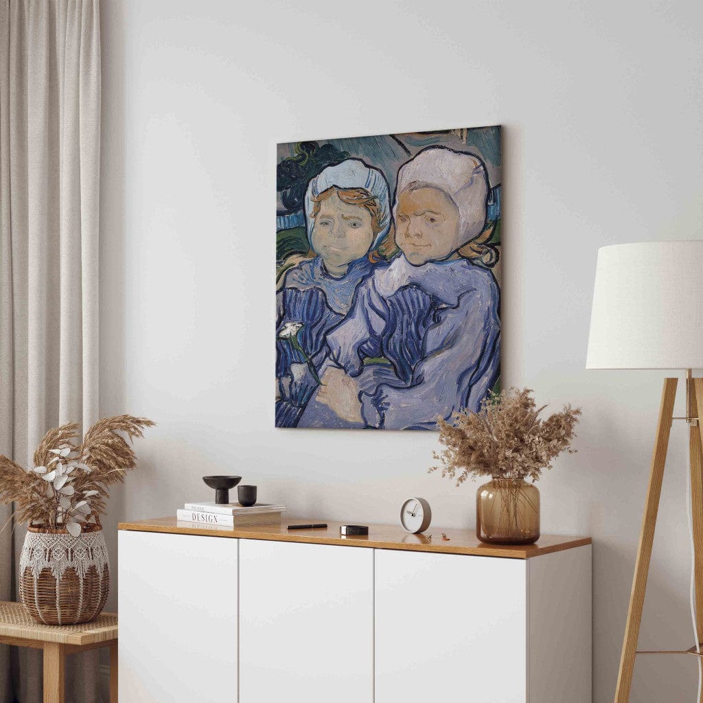 Gleznas reprodukcija - Vincent van Gogh - Two children G-ART