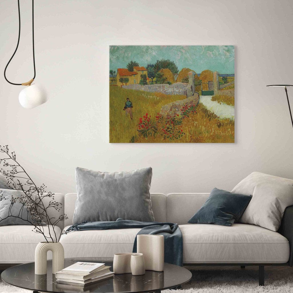 Gleznas reprodukcija - Vincent van Gogh - Un Mas de Provence G-ART
