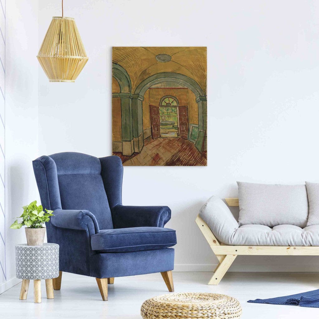 Gleznas reprodukcija - Vincent van Gogh - Vestibule of the Asylum G-ART