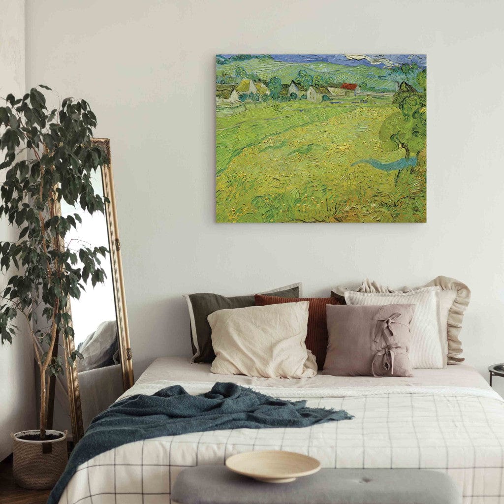 Gleznas reprodukcija - Vincent van Gogh - View of Les Vessenots near Auvers G-ART
