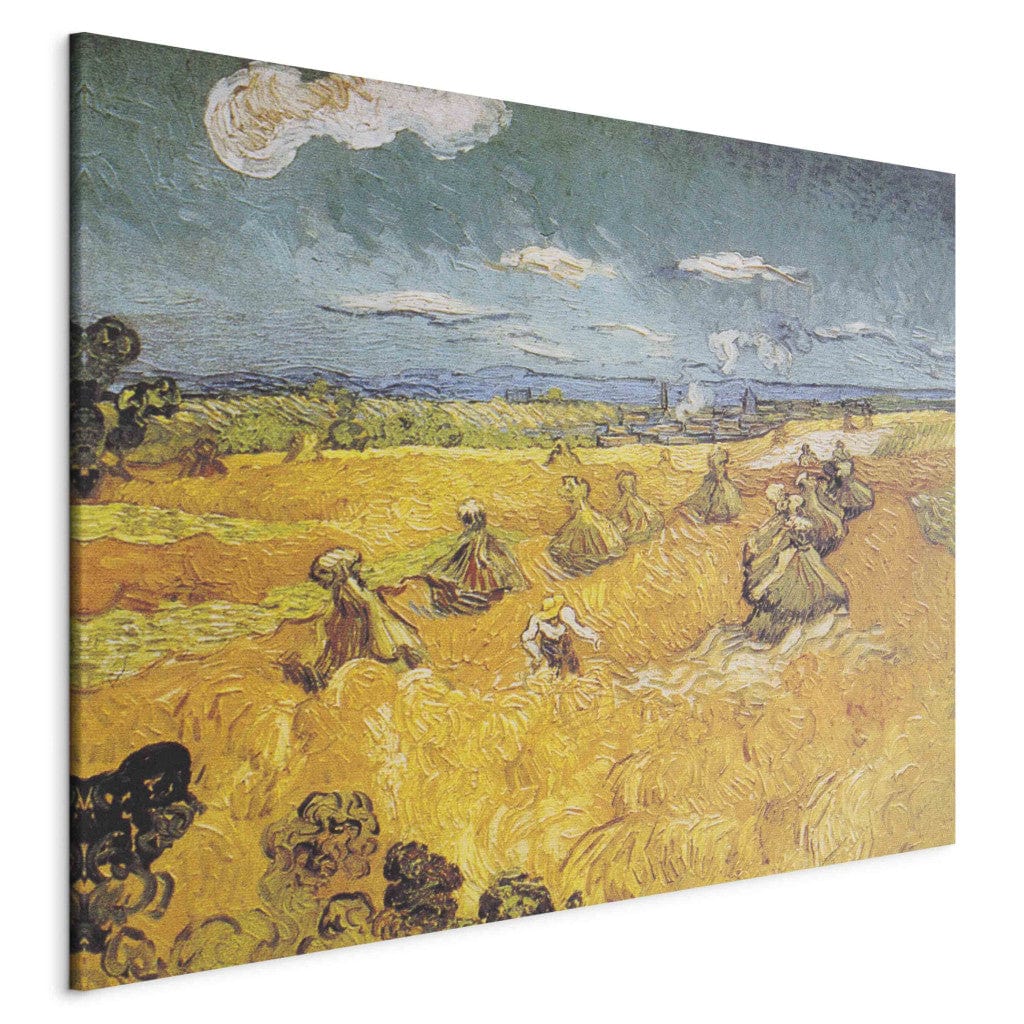 Gleznas reprodukcija - Vincent van Gogh - Wheat Field with Reaper G-ART