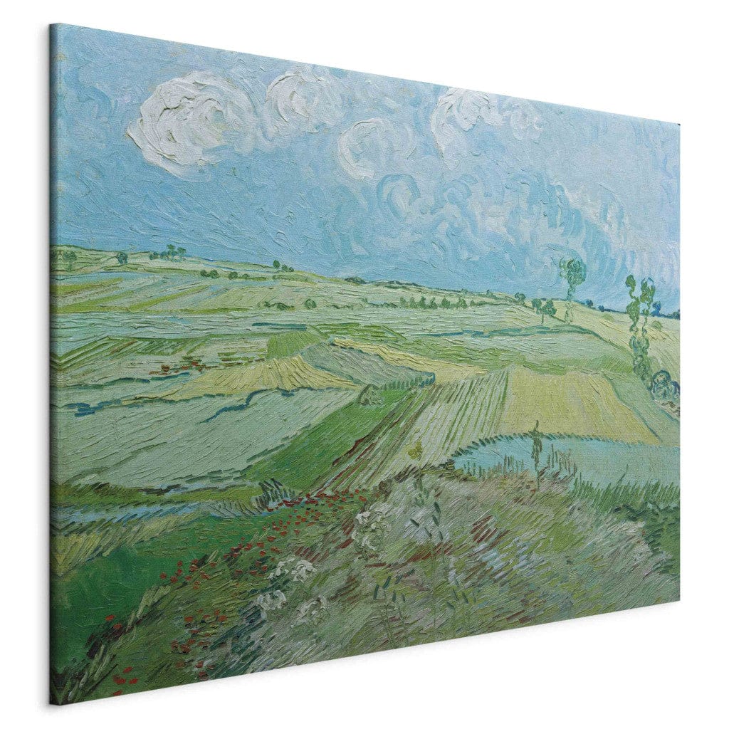 Gleznas reprodukcija - Vincent van Gogh - Wheatfields in Auvers with rainclouds G-ART
