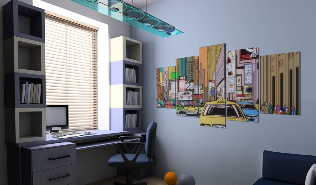 Glezna - A drawing of a city Home Trends