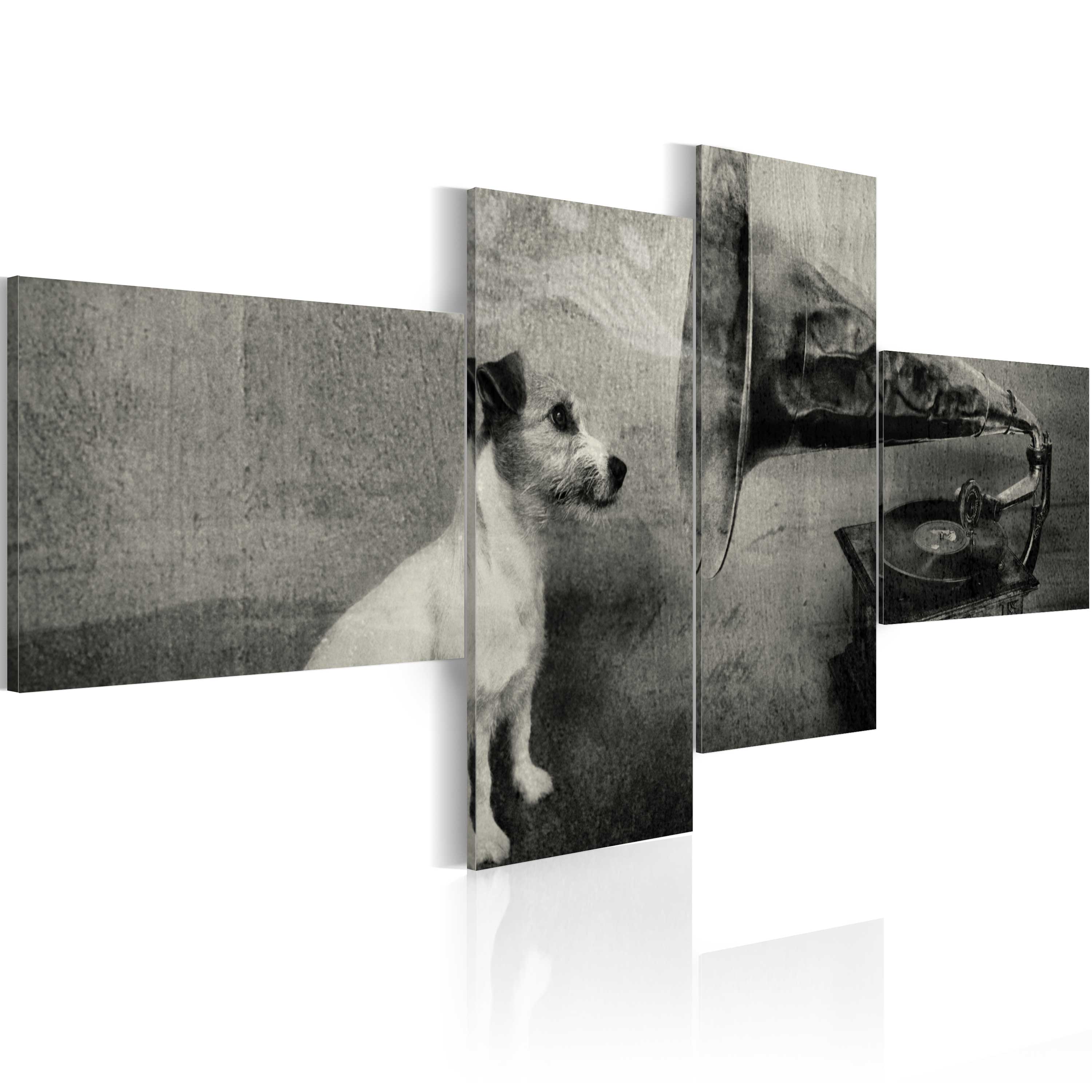 Glezna - A gramophone and a dog Home Trends