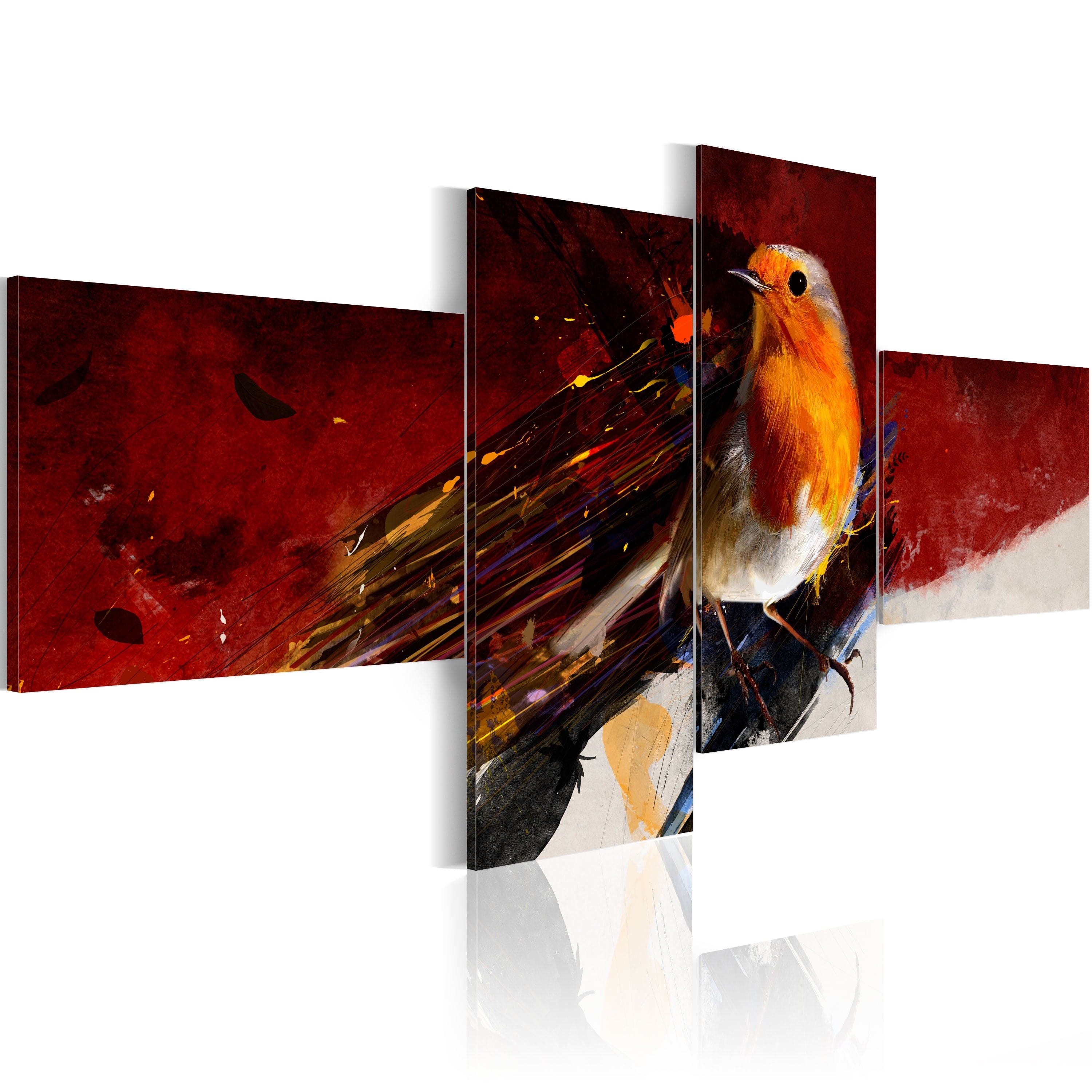 Glezna - A little bird on four parts Home Trends