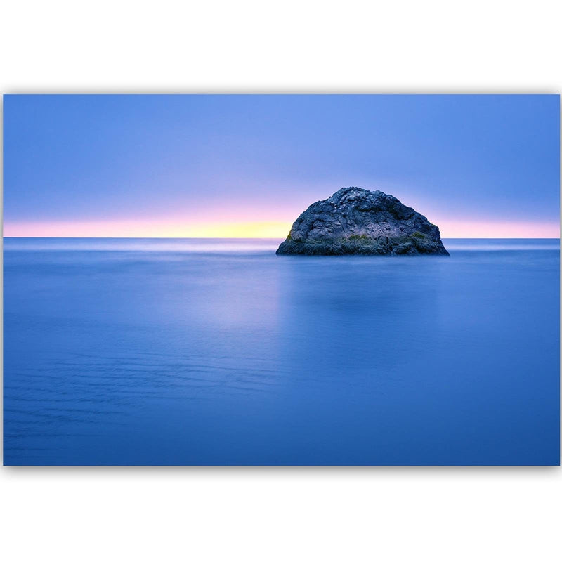Kanva - A Rock In The Sea At Dusk 4  Home Trends DECO