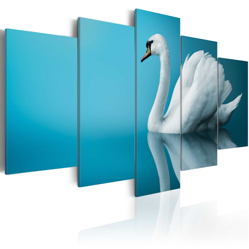Kanva - A swan in blue Home Trends