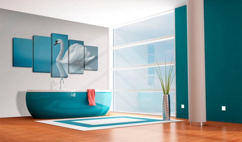 Glezna - A swan in blue Home Trends