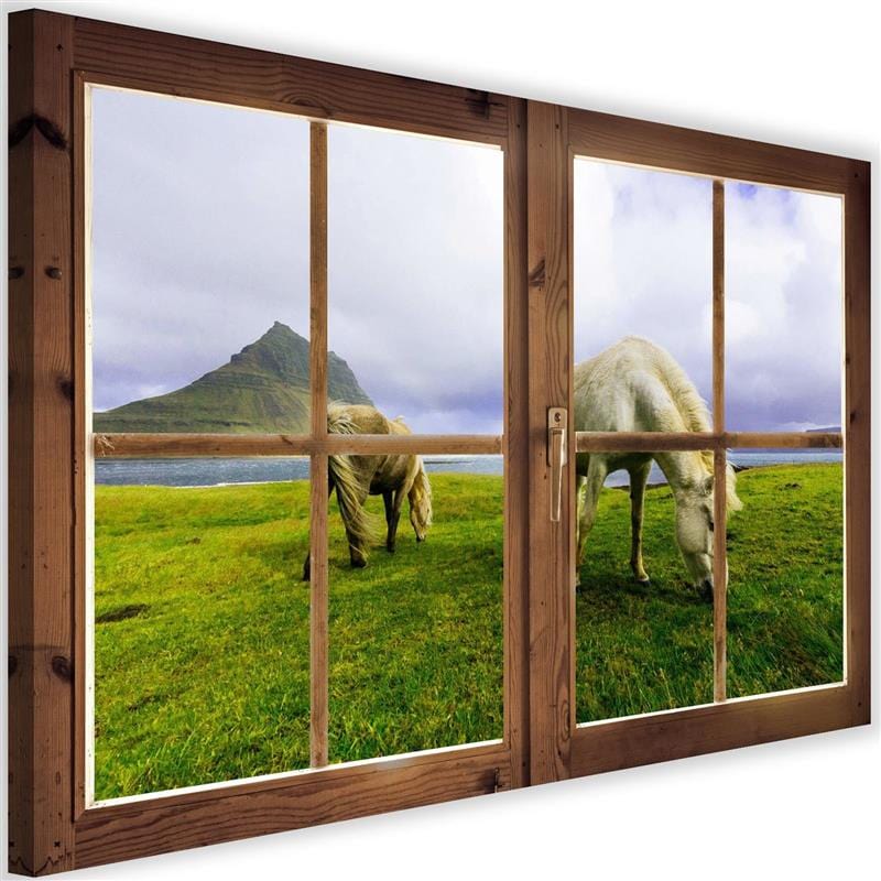 Kanva - A View Of The Horses  Home Trends DECO