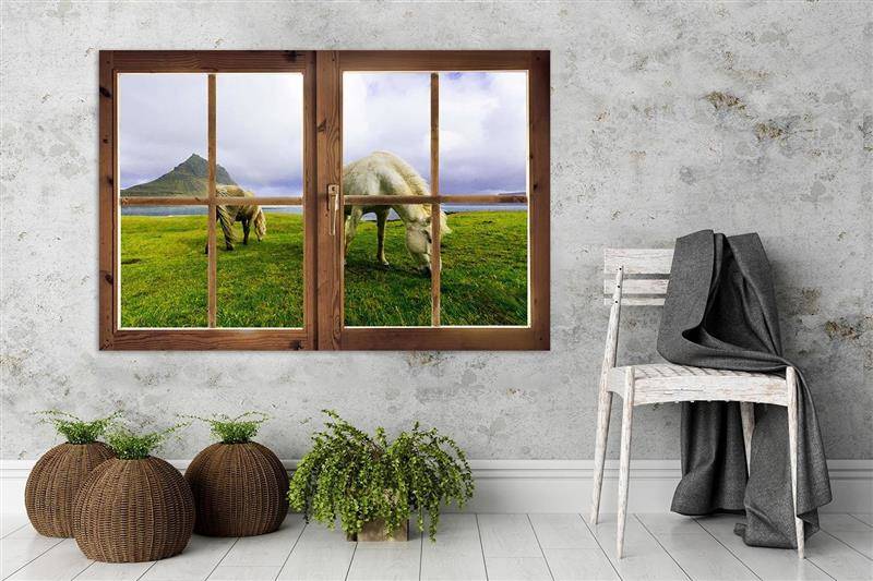 Kanva - A View Of The Horses  Home Trends DECO