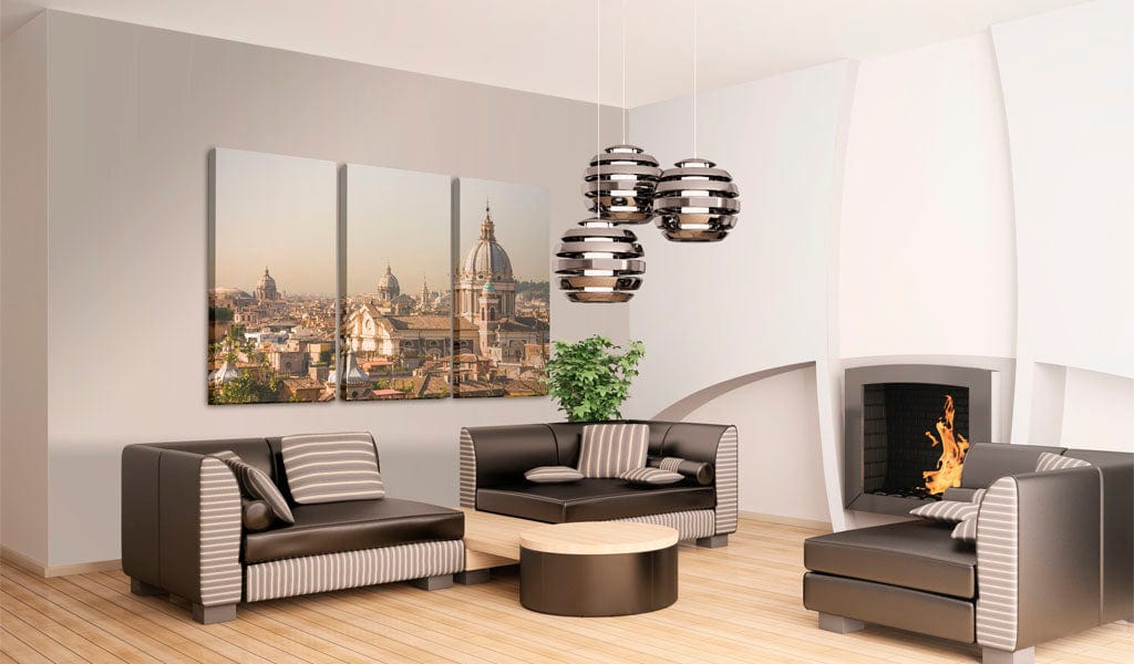 Glezna - Above the roofs of The Eternal City 60x40 Home Trends