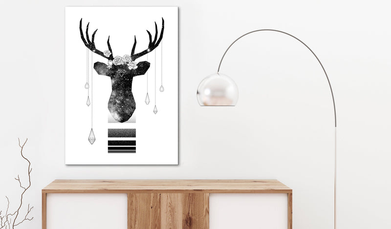 Kanva - Abstract Antlers (1 Part) Vertical Home Trends