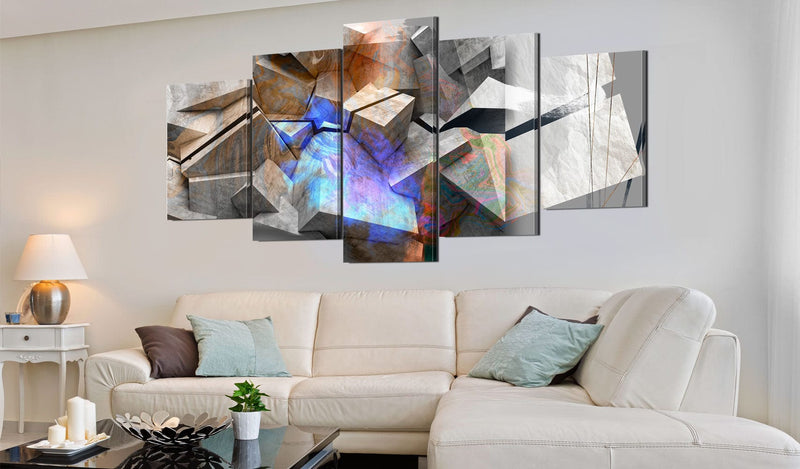 Kanva - Abstract Cubes Home Trends