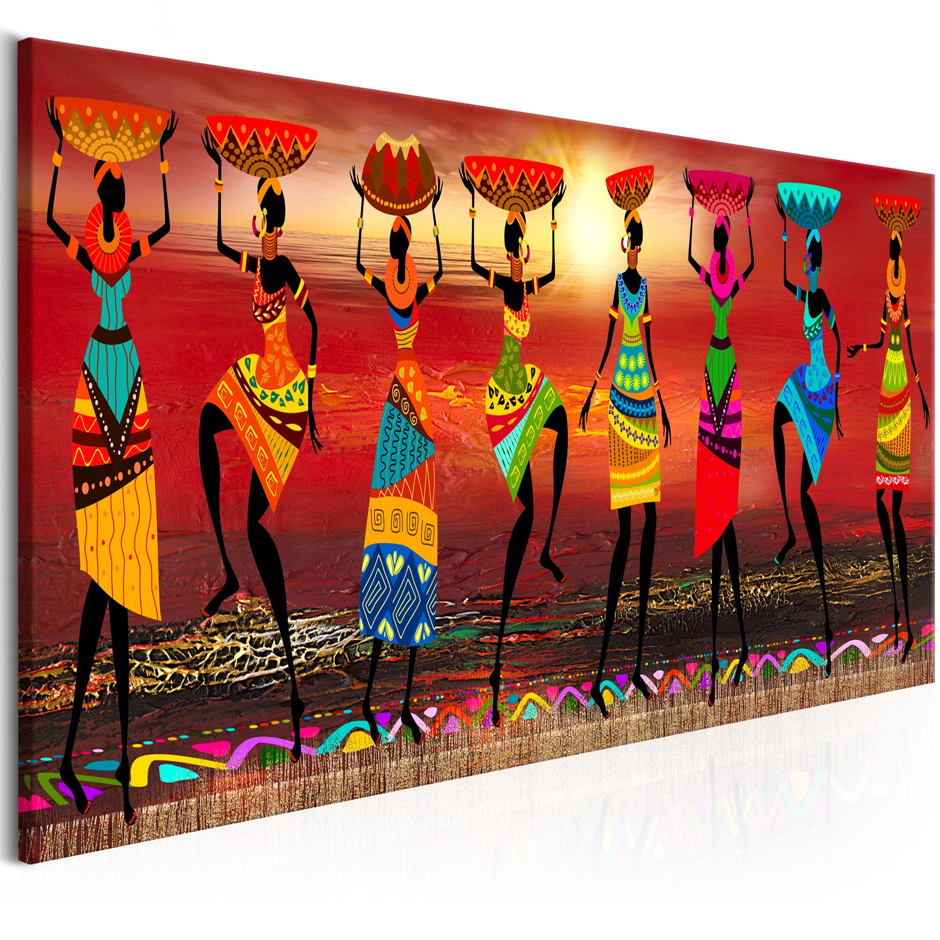 Glezna - African Women Dancing Home Trends