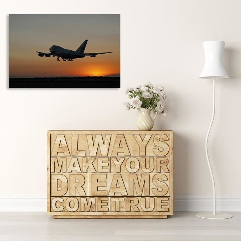 Kanva - Aircraft At Night  Home Trends DECO