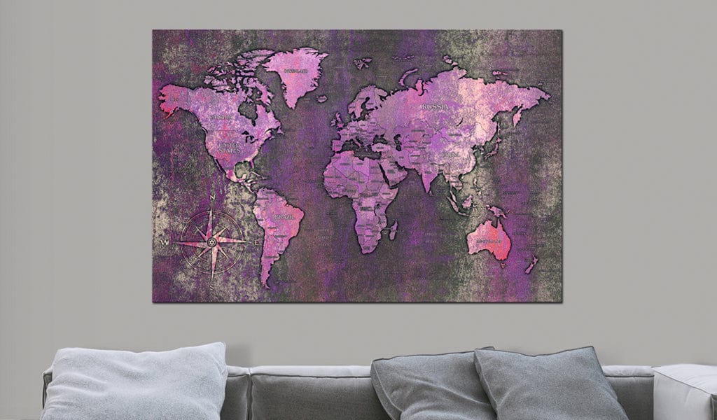 Glezna - Amethyst Map Home Trends