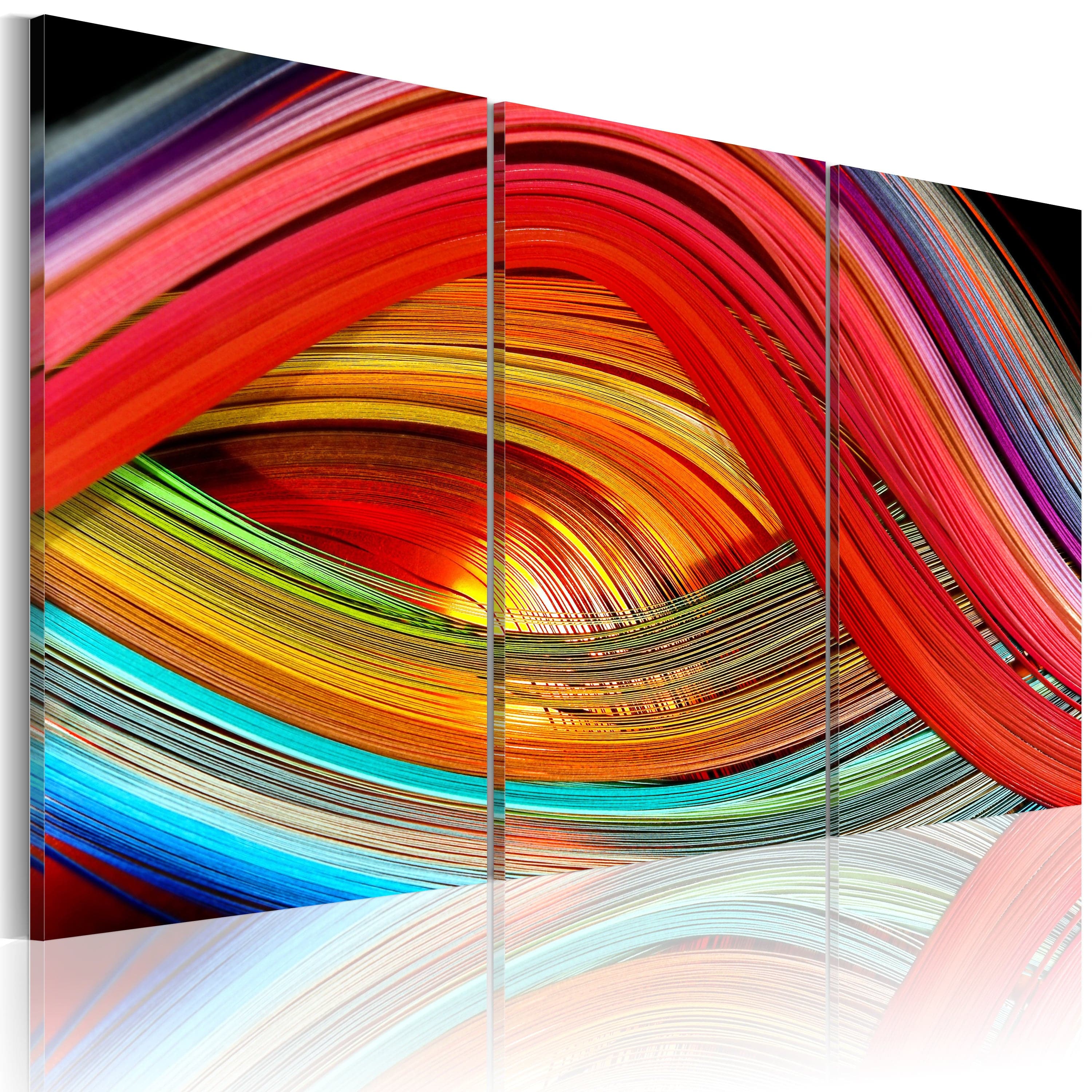 Glezna - An abstract rainbow Home Trends