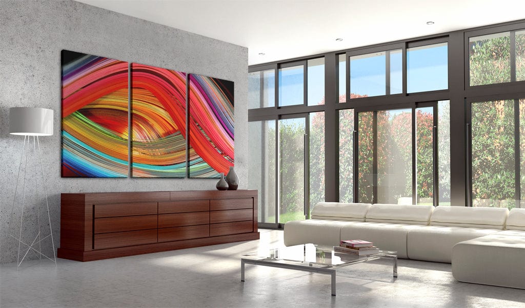 Glezna - An abstract rainbow Home Trends