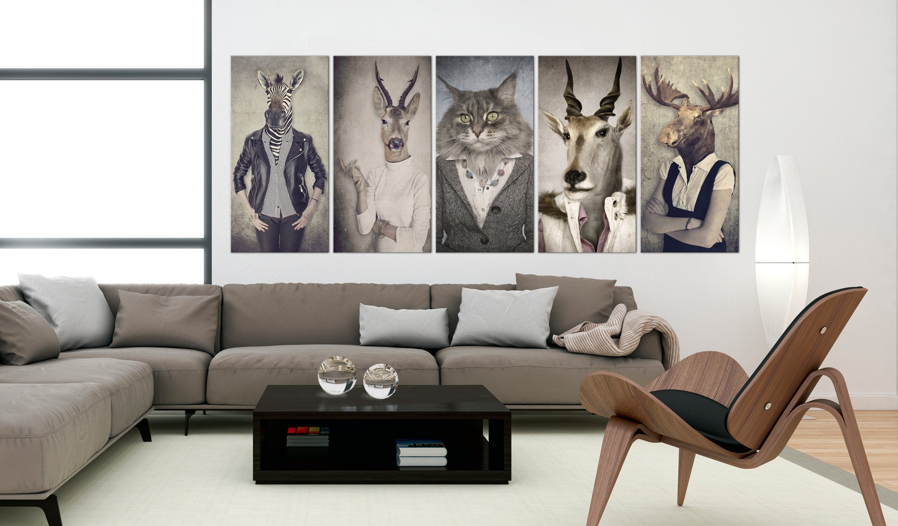 Glezna - Animal Masks I Home Trends
