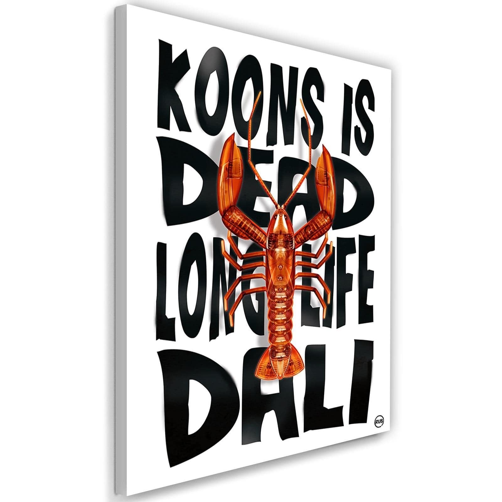 Kanva - Animal Print Image Black And White  Home Trends DECO