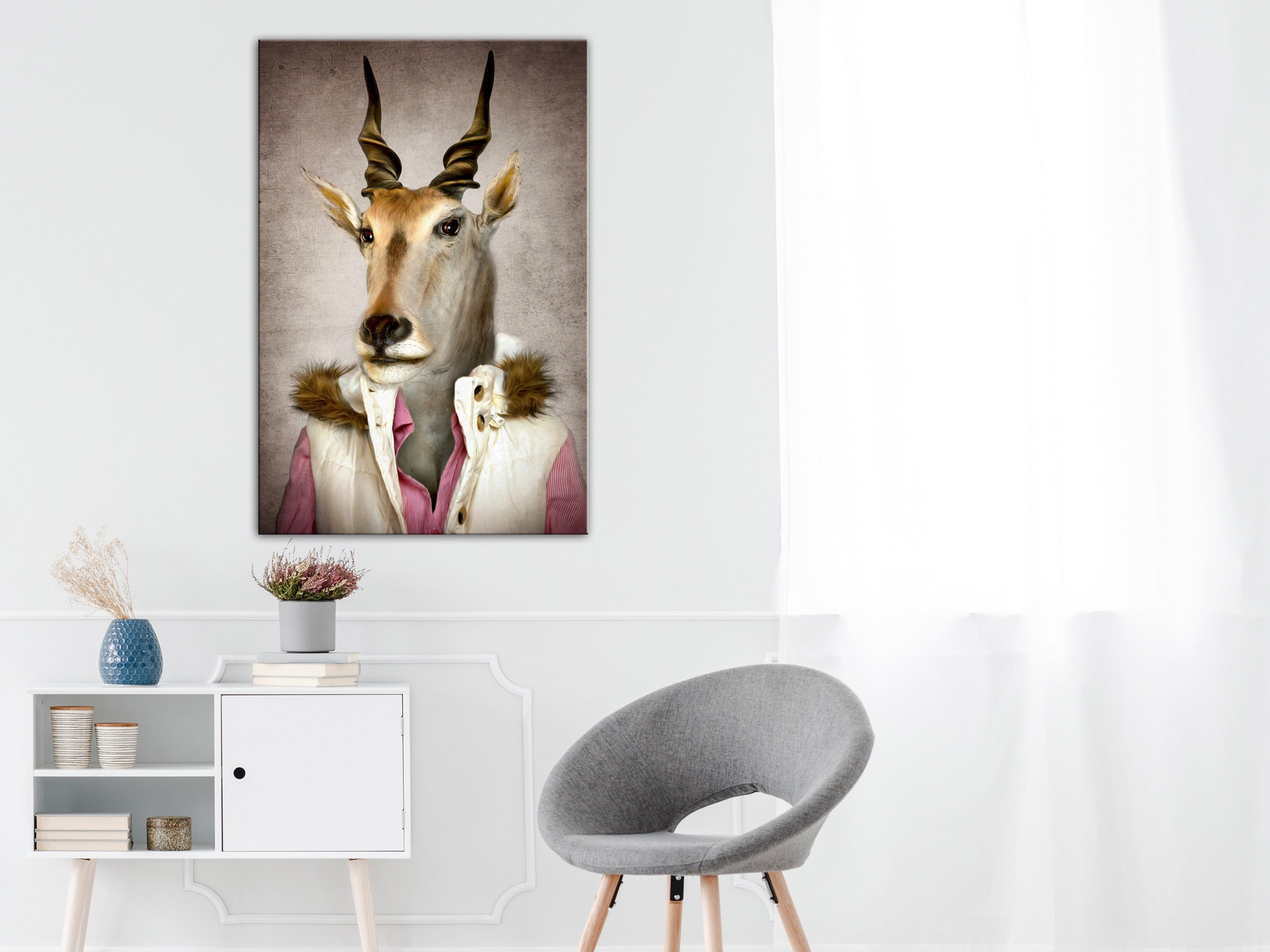 Glezna - Antelope Jessica (1 Part) Vertical Home Trends