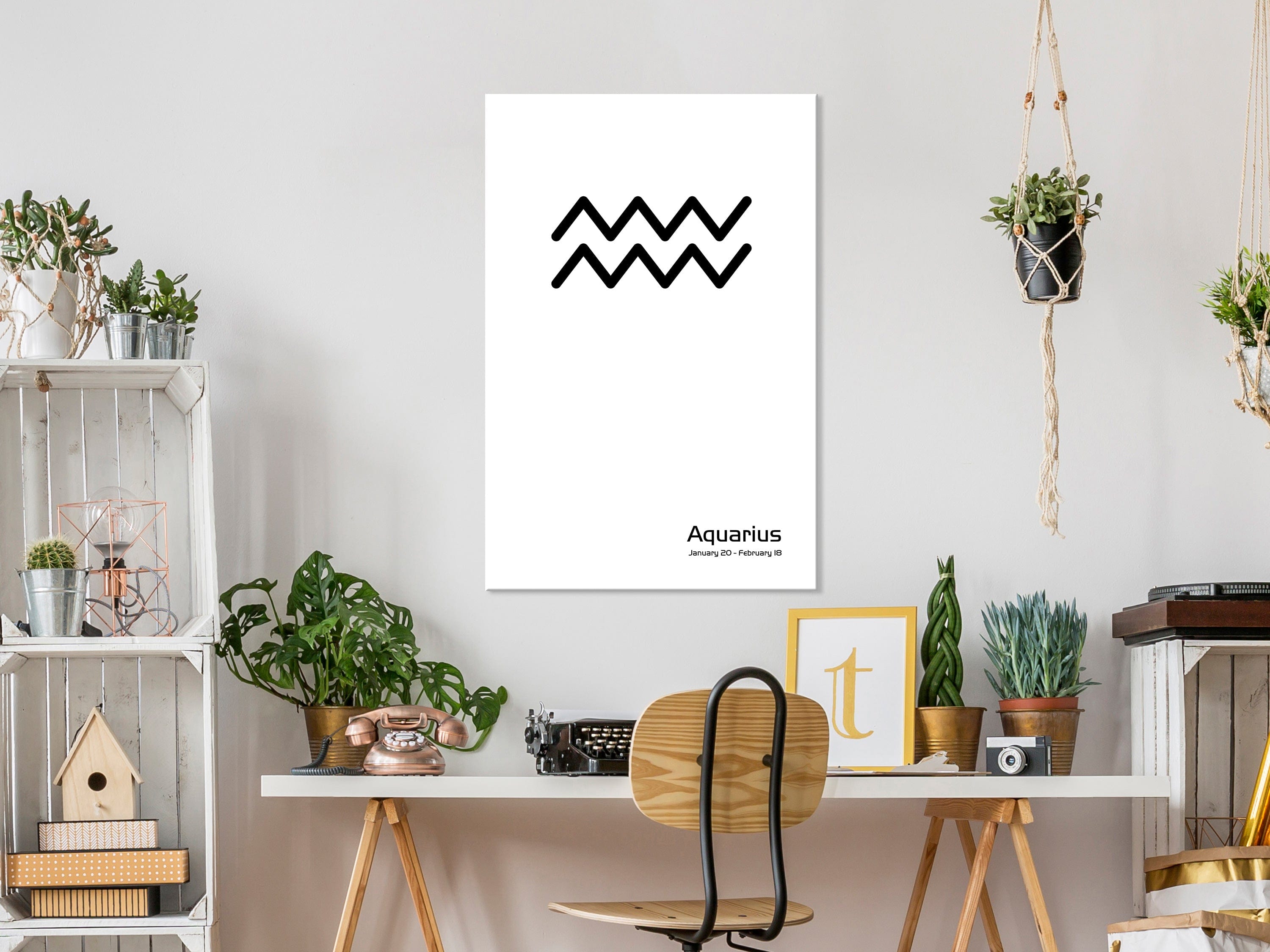 Glezna - Aquarius (1 Part) Vertical Home Trends