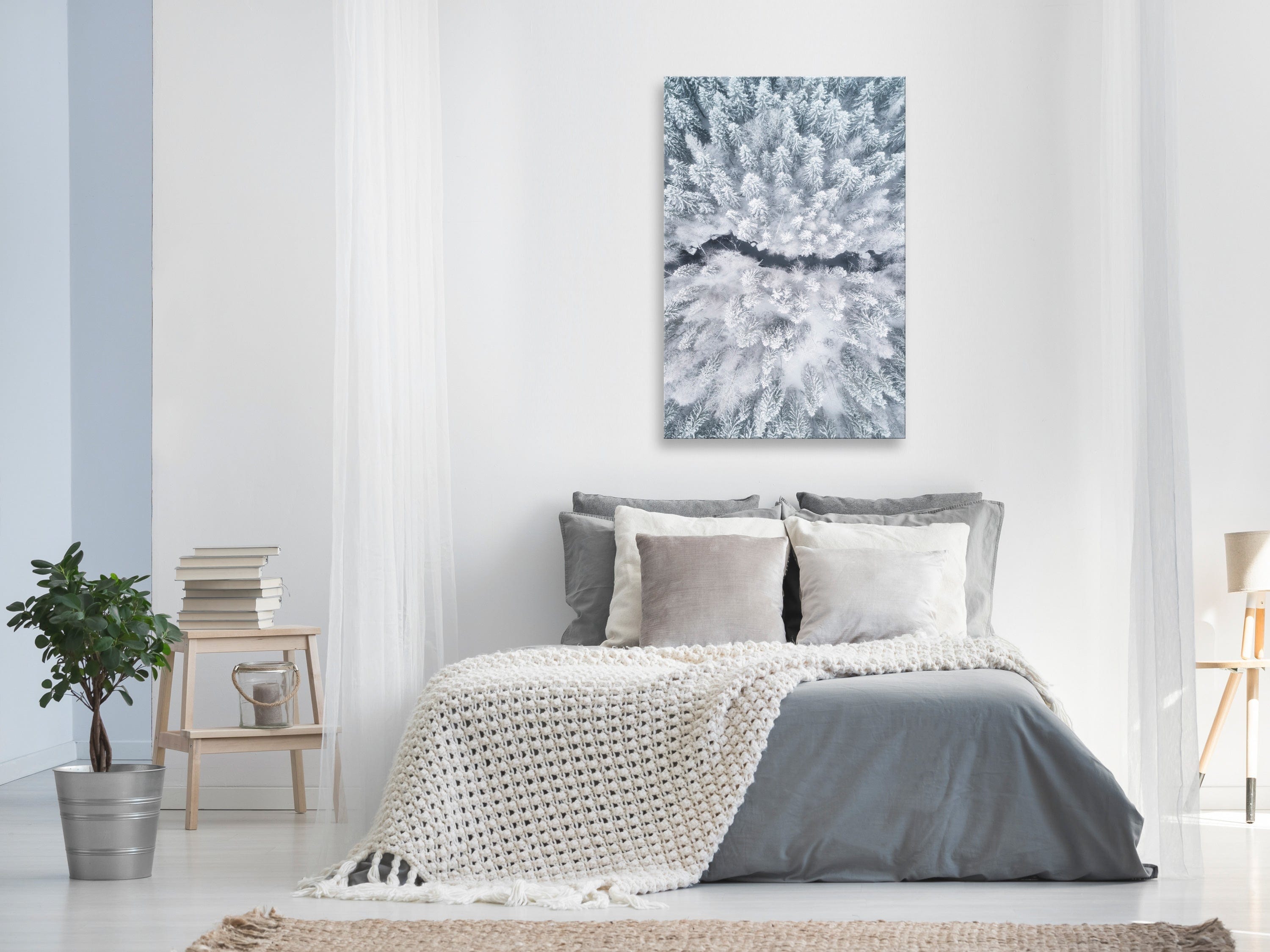 Glezna ar dabas tematiku - Koku vainagi (1 daļa) Vertikāla Home Trends