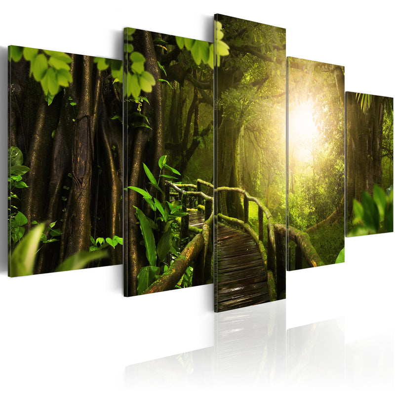 Glezna ar dabas tematiku - Maģiskie džungļi Home Trends