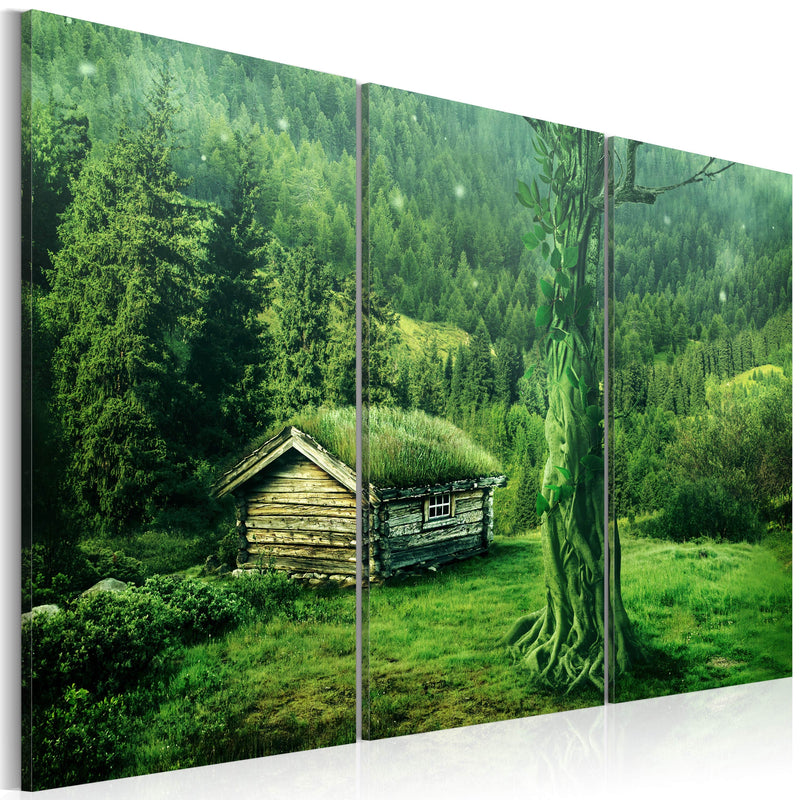 Glezna ar dabas tematiku - Meža ekosistēma Home Trends
