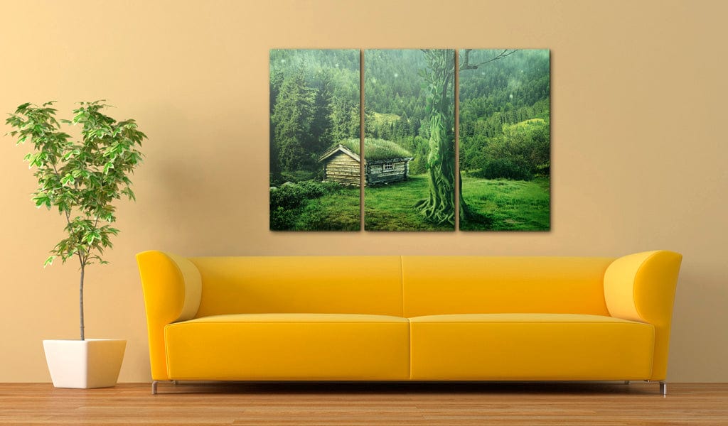 Glezna ar dabas tematiku - Meža ekosistēma Home Trends