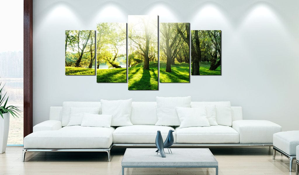 Glezna ar dabu - Zaļā pļava Home Trends