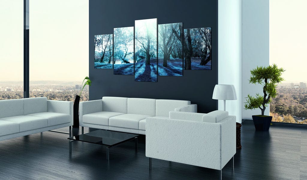 Glezna ar dabu - Zilā pļava Home Trends
