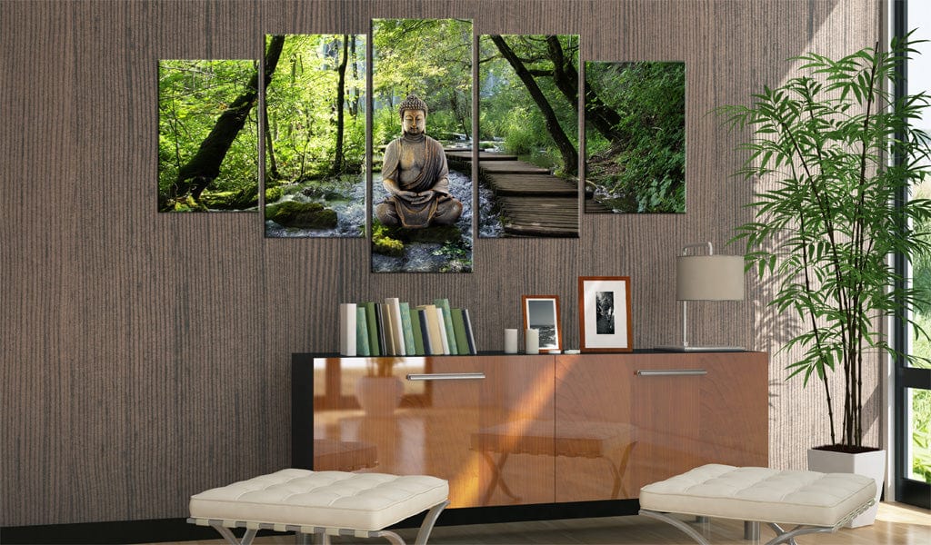 Glezna ar meža motīvu - Apziņas straume Home Trends