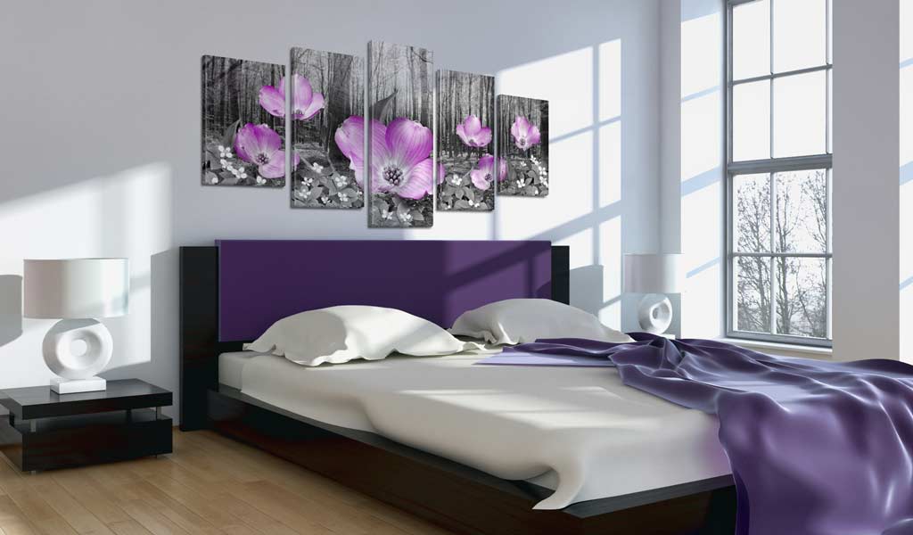 Glezna ar meža motīvu - Kokainā flora Home Trends