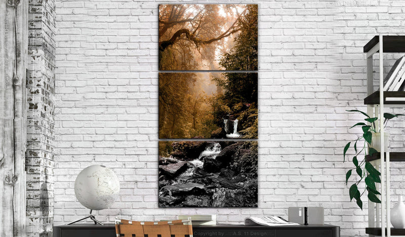Glezna ar meža motīvu - Mazais ūdenskritums 60x120 Home Trends