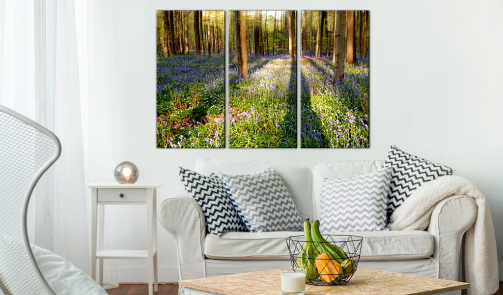 Glezna ar meža motīvu - Pavasara mežs Home Trends