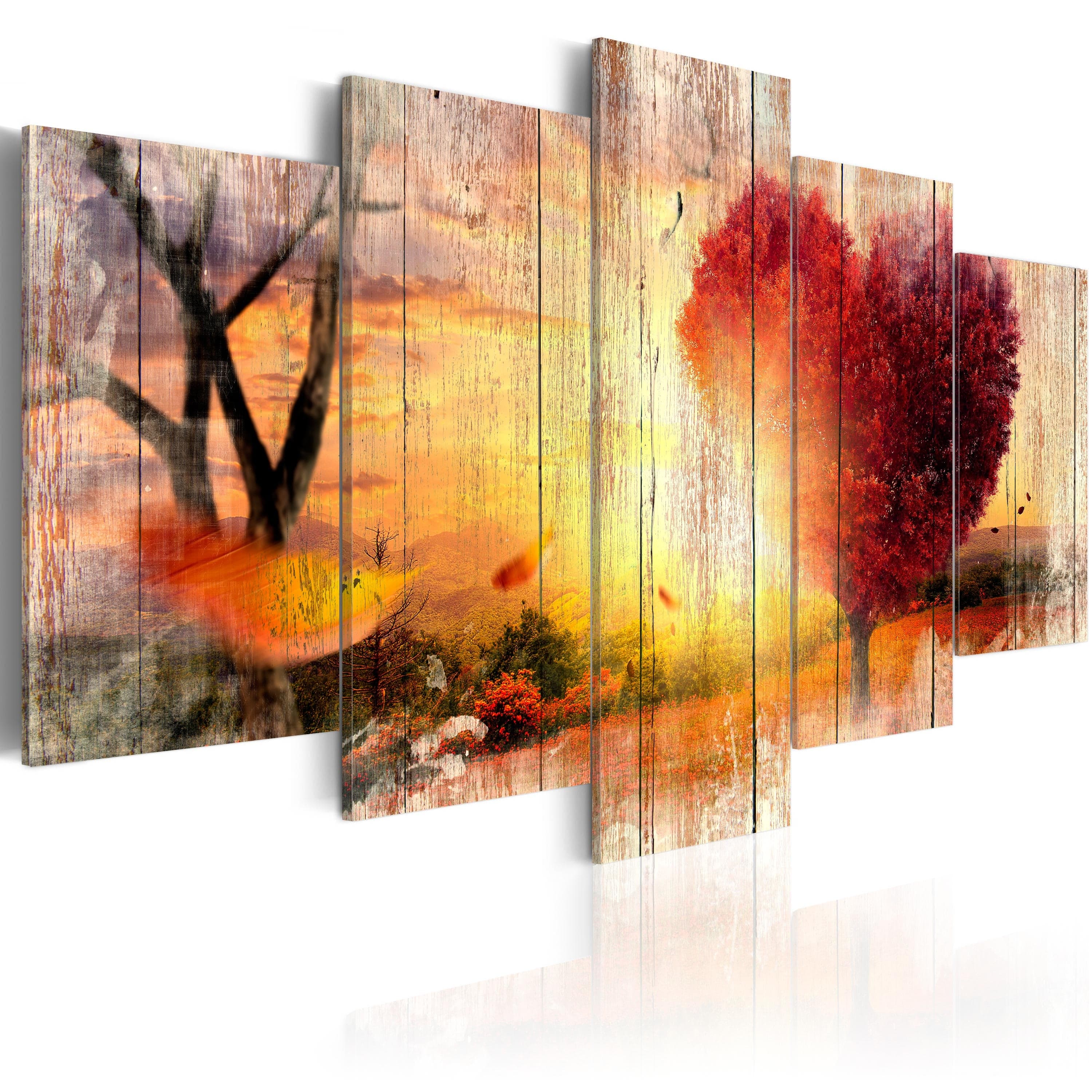 Glezna ar meža motīvu - Rudens mīlestība Home Trends