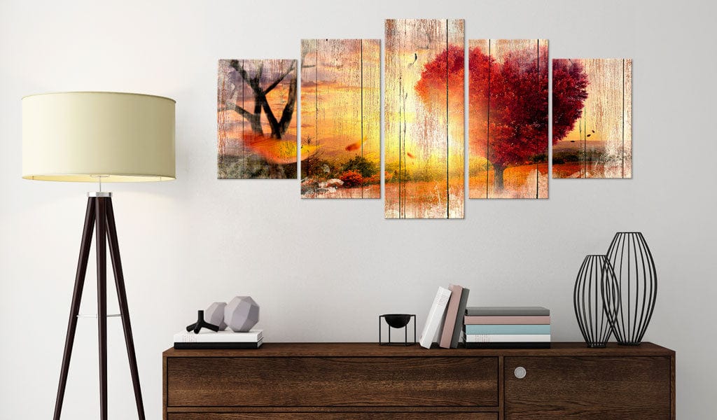 Glezna ar meža motīvu - Rudens mīlestība Home Trends