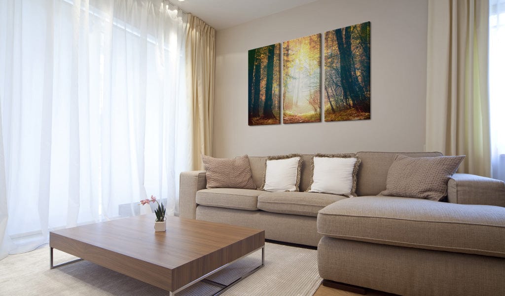 Glezna ar meža motīvu - Rudens skaistums - triptihs Home Trends