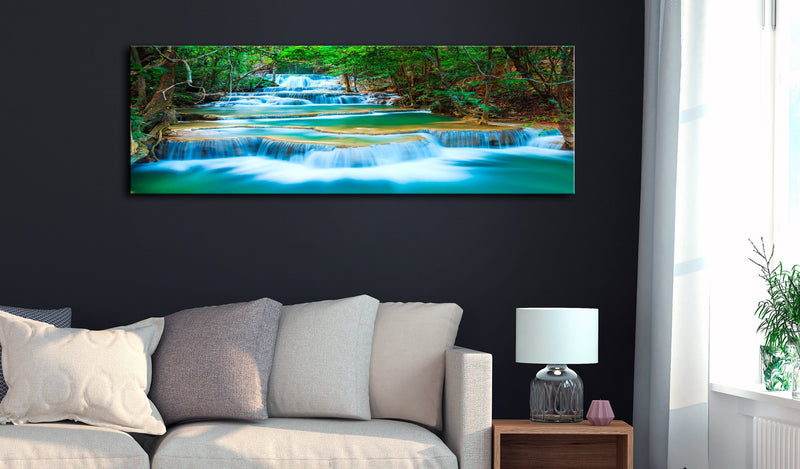 Glezna ar meža motīvu - Safīra ūdenskritumi Home Trends