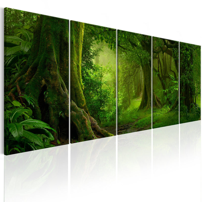 Glezna ar meža motīvu - Tropu džungļi Home Trends