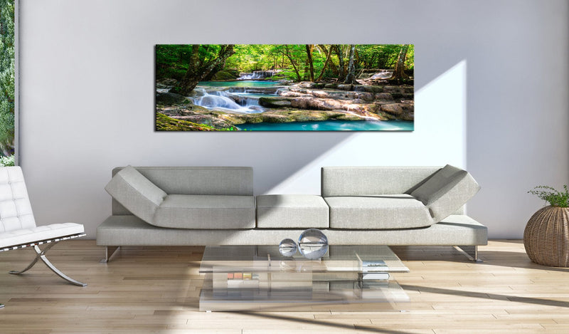 Glezna ar skaistu dabu - Daba - Meža ūdenskritums Home Trends