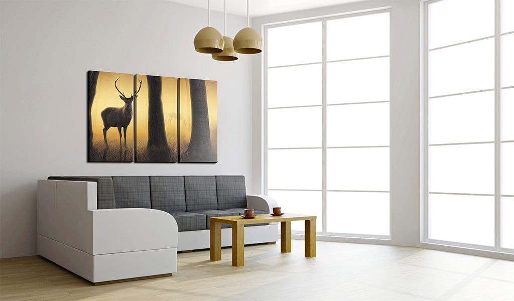 Glezna ar skaistu dabu - Forest guard Home Trends