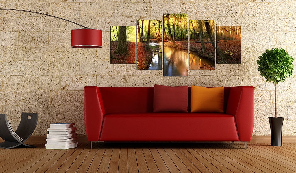 Glezna ar skaistu dabu - Kluss mežs Home Trends