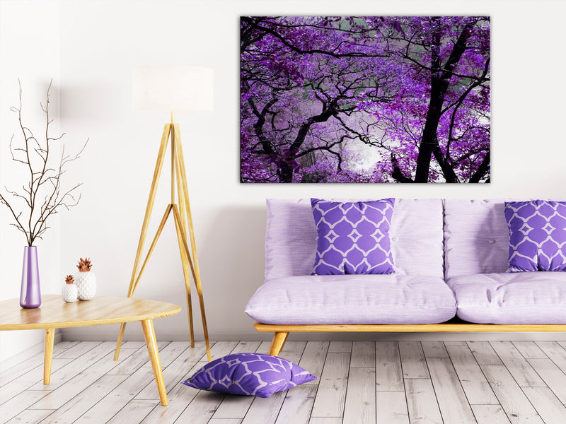Glezna ar skaistu dabu - Violeta pēcpusdiena (1 daļa) Plata Home Trends